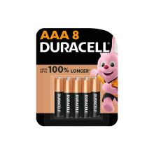Duracell Battery Turbo AAA 8Pcs