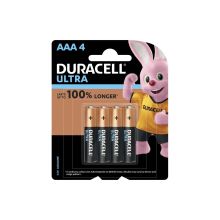 Duracell Battery Ultra AAA 4Pcs